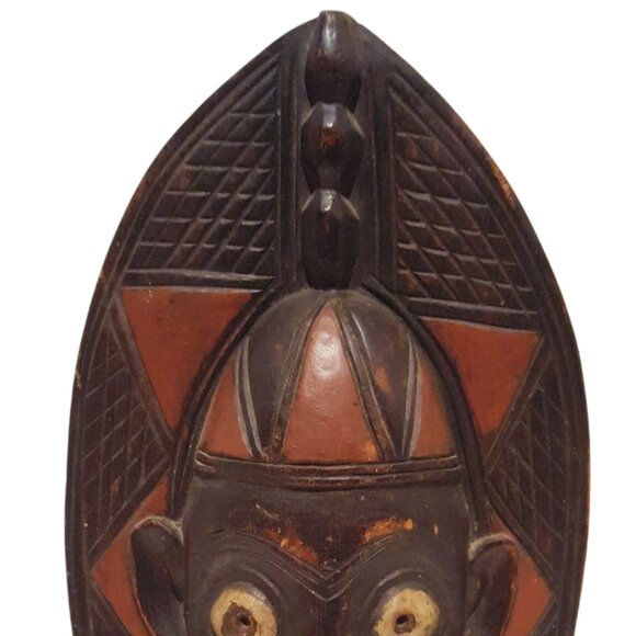 Vintage African Wood Statue, Collectible African Art, African Home Decor - Picture 3 of 15